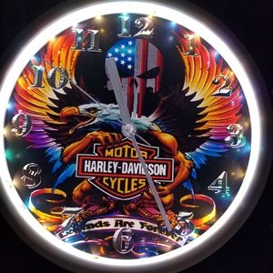 COPY - Harley led clock